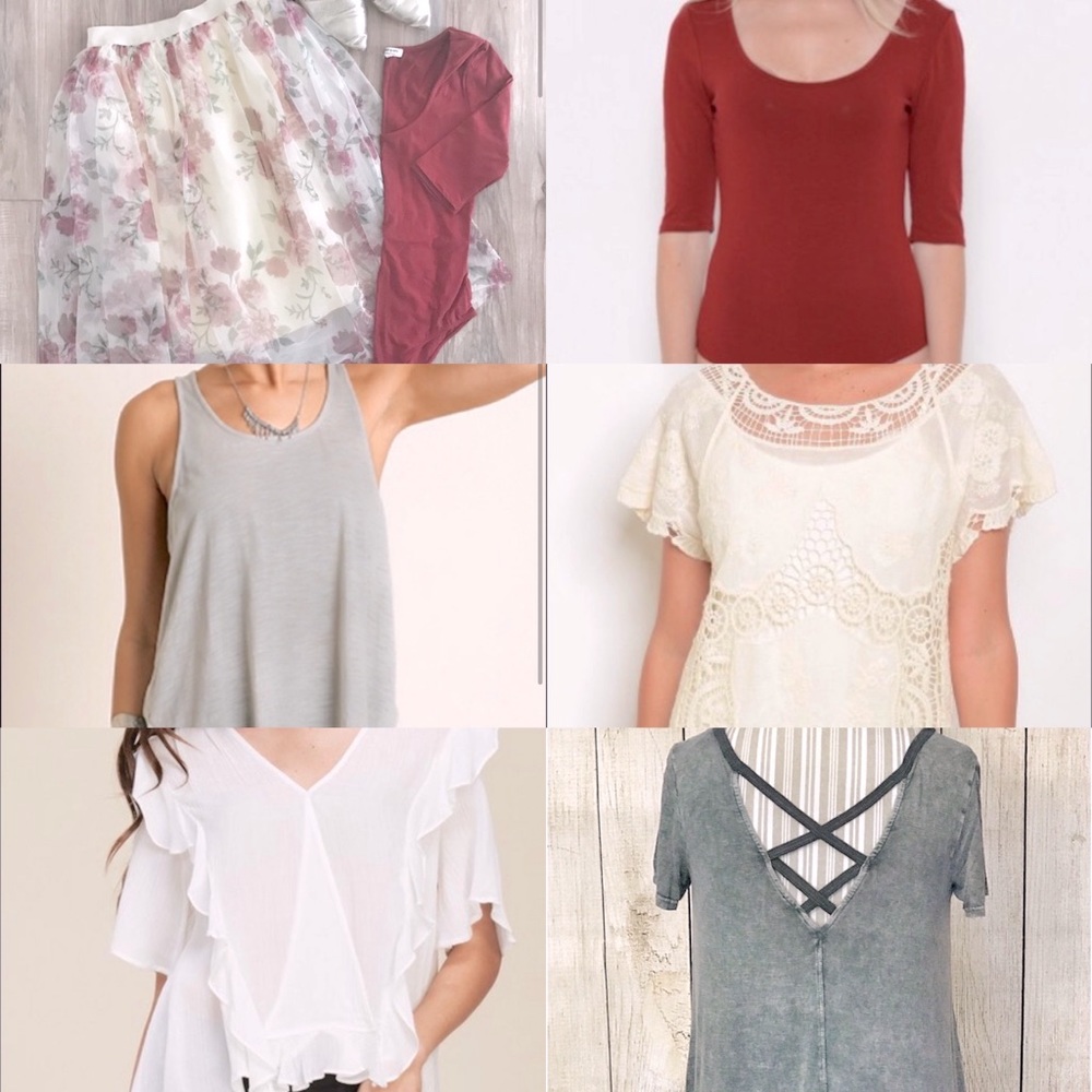 6 PIECE BUNDLE - SMALL